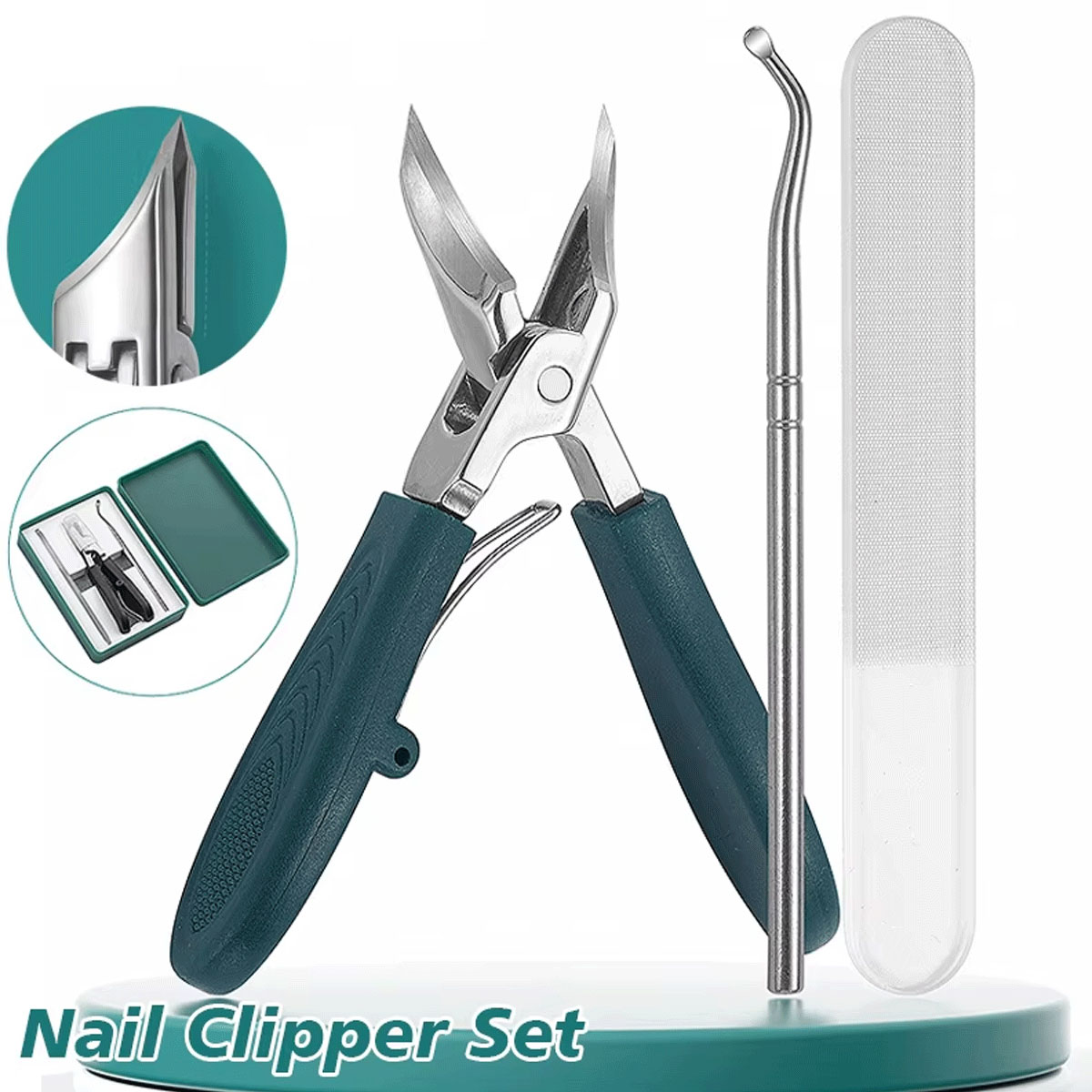 ingrown-toenail-clipper-pedicure-tool-kit