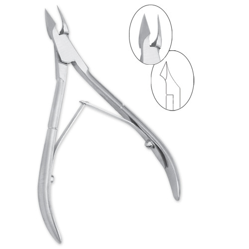 Professional Stainless Steel Cuticle Nippers (Double Spring)