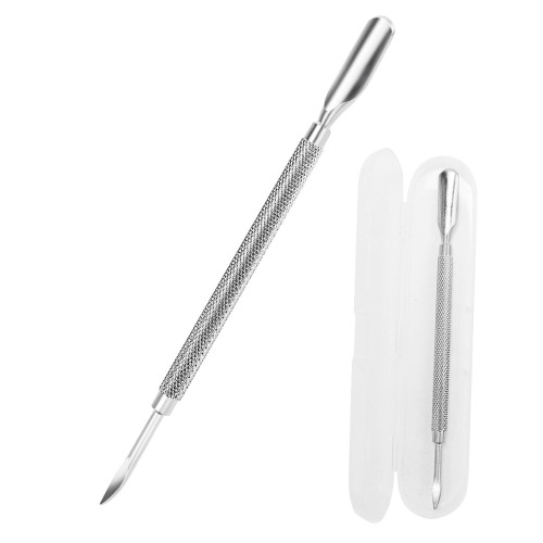 2-in-1 Cuticle Pusher & Nail Polish Remover Tool (Pointed End)