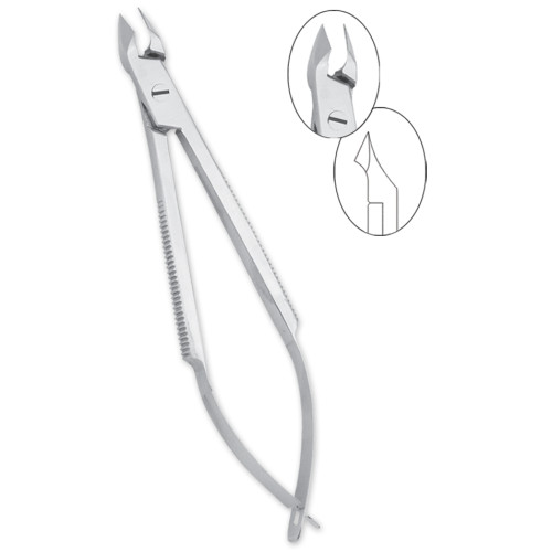 Cuticle Nipper (Tweezer-Style Grip, Double Spring)