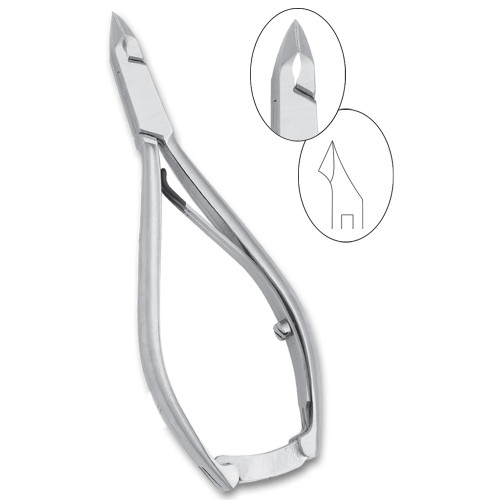 Professional Stainless Steel Cuticle Nipper (Double Spring)